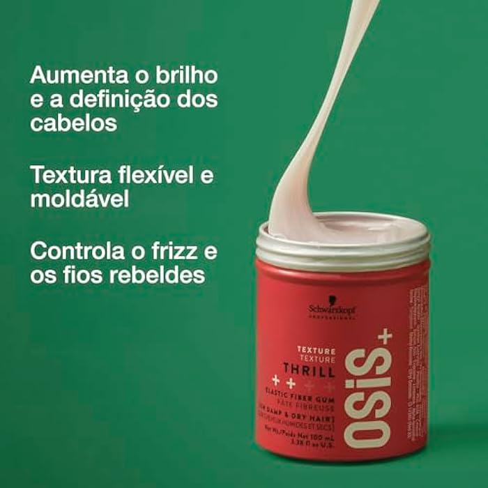 Schwarzkopf Professional Schwarzkopf Osis Thrill Elastic Fibre Gum 100ml - Image 4